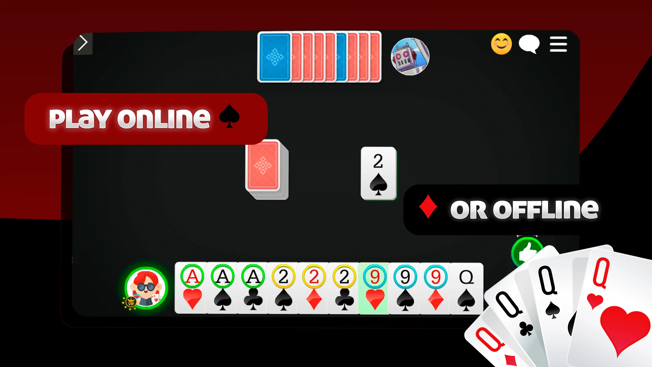 Straight Gin Rummy Online screenshot