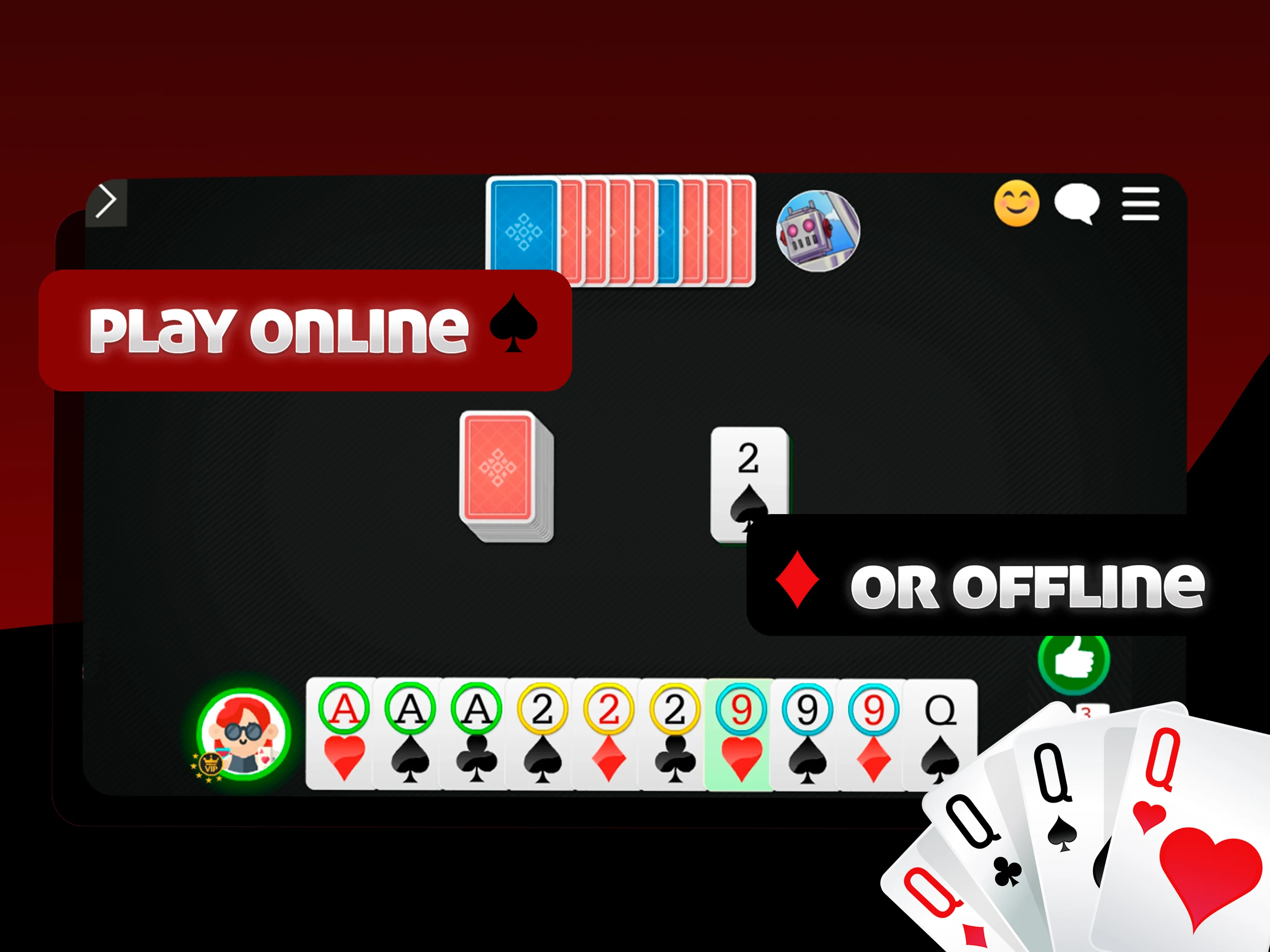 Straight Gin Rummy Online screenshot